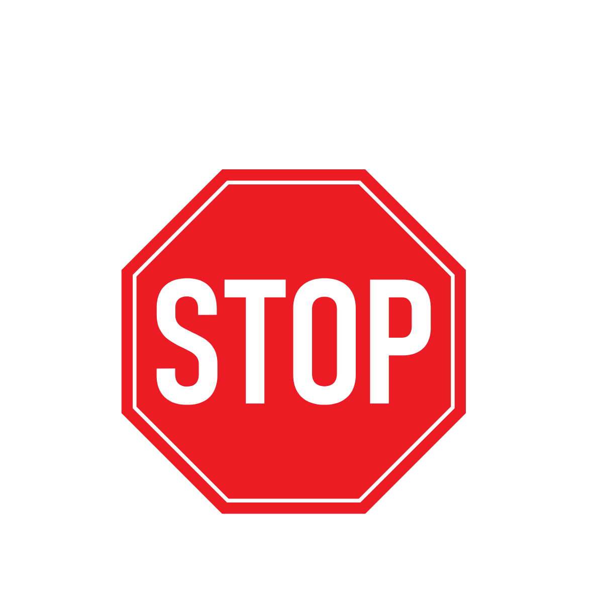 Stop sign